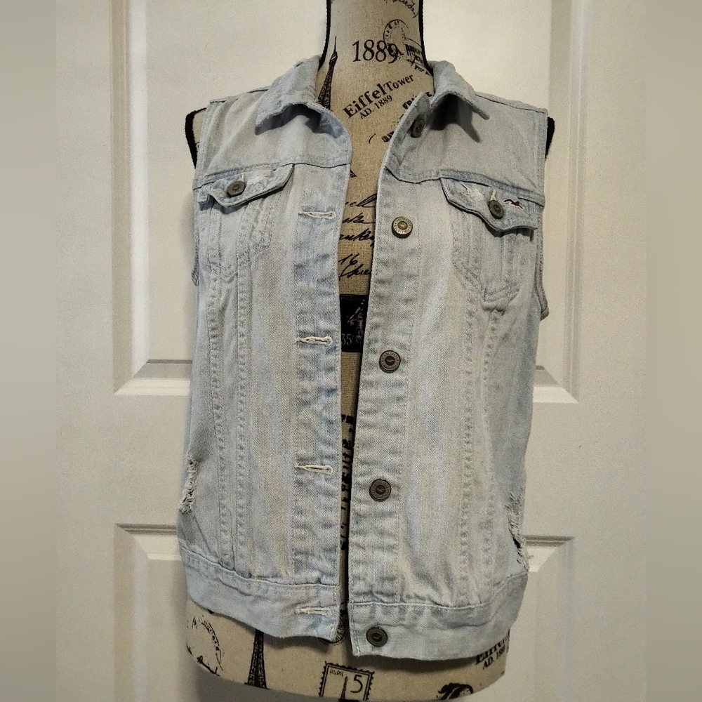 Hollister Jean Vest